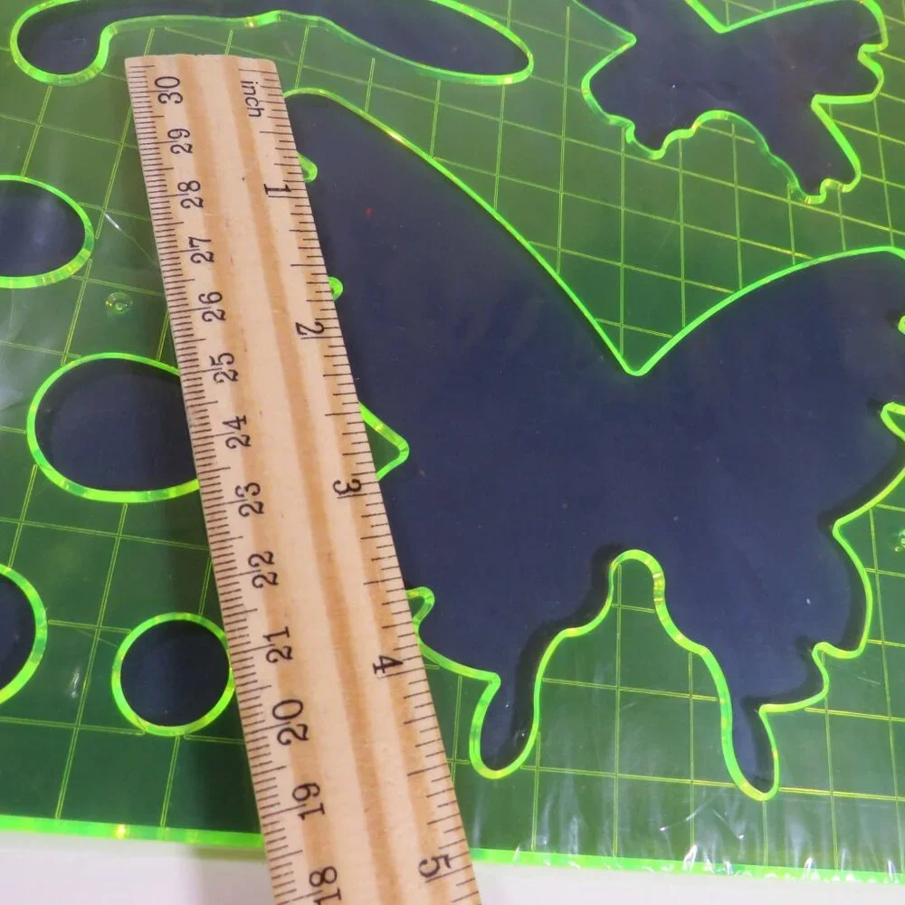 FISKARS “Shape Template” thick acrylic stencil BUTTERFLIES #1